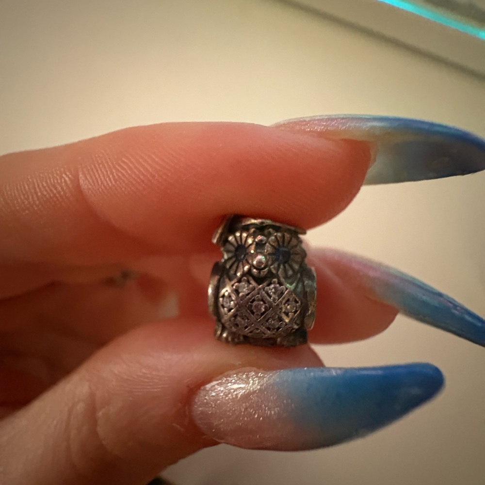 PANDORA Owl Graduation Charm